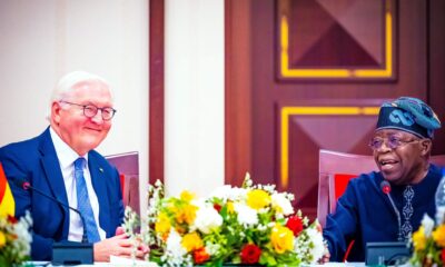 German President Frank Walter Steinmeier And President Bola Tinubu