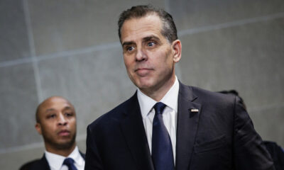 Hunter Biden, son of US President Joe Biden, attends a deposition before Congress on February 28, 2024, in Washington, DC. © Samuel Corum / Getty Images