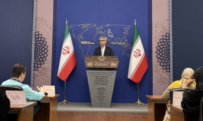 Ismail Baghaei, spokesman for the Iranian Ministry of Foreign Affairs. © Getty Images