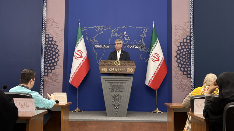 Ismail Baghaei, spokesman for the Iranian Ministry of Foreign Affairs. © Getty Images