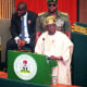 President Tinubu presenting the 2025 budget proposal to members of the National Assembly