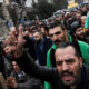 Reuters: Protesters chanted as they marched through Damascus