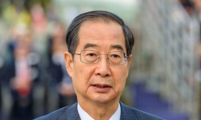 South Korean Prime Minister and former acting president Han Duck-soo. © Getty Images / Kim Jae-Hwan/SOPA Images/LightRocket