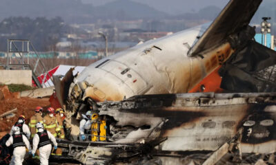 Two survivors were recovered from the plane's wreckage 2