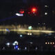 A rescue helicopter uses its searchlight above the Potomac River, January 29, 2025 © AP / Alex Brandon