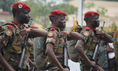 FILE PHOTO: Beninese soldiers. © Global Look Press / Seraphin Zounyekpe / Xinhua