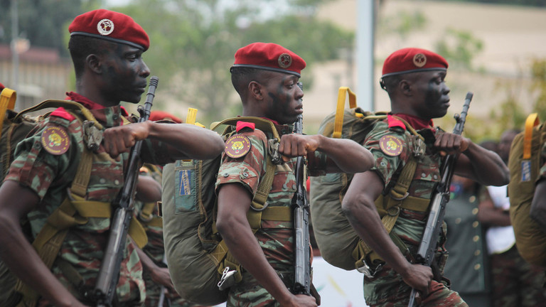 FILE PHOTO: Beninese soldiers. © Global Look Press / Seraphin Zounyekpe / Xinhua