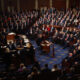 Members of Congress participate in a joint session to ratify the 2024 Presidential election in the US Capitol on January 6, 2025. © Win McNamee / Getty Images