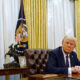 US President Donald Trump in the Oval Office of the White House on January 23, 2025 in Washington, DC / Anna Moneymaker © Getty Images