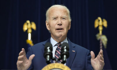 US President Joe Biden makes a statement on the latest developments in New Orleans from Camp David, Maryland, Jan. 1, 2025. © AP / Susan Walsh