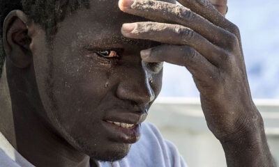 An illegal migrant captured in Libya @ Ahmet Izgi/Anadolu via Getty Images