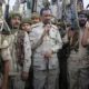 (FILES) An image grab taken from a handout video posted on the Sudanese paramilitary Rapid Support Forces (RSF) page on Twitter, rebranded as X, on July 28, 2023, shows its commander Mohamed Hamdan Daglo addressing RSF fighters at an undisclosed location. (Photo by Rapid Support Forces (RSF) / AFP)